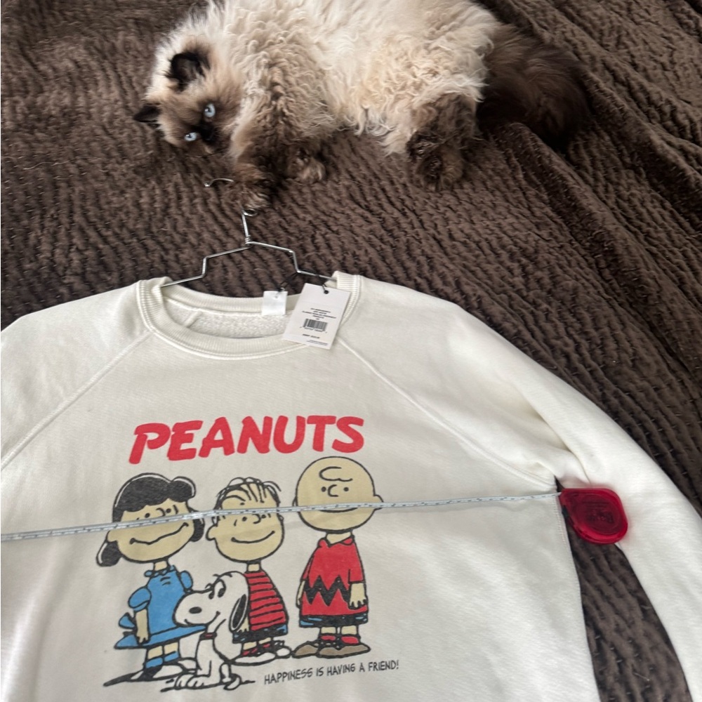 Re/ Done  Peanuts White Sweater - Picture 6 of 6